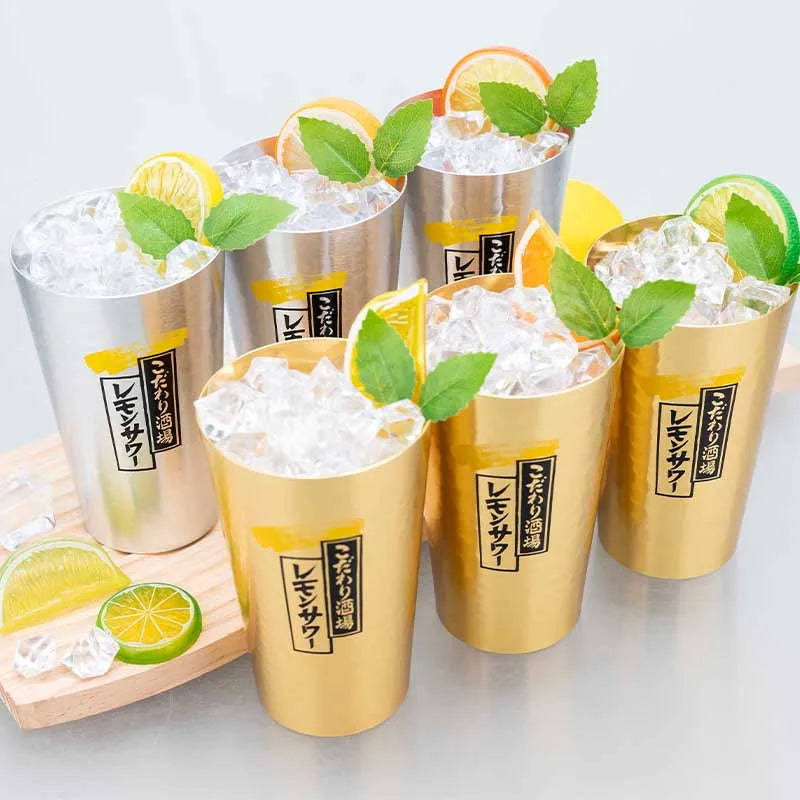 Aluminum Drinking Glasses