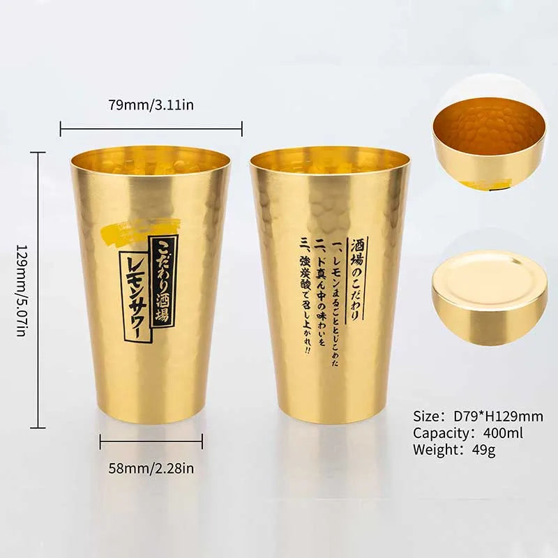 Aluminum Drinking Glasses