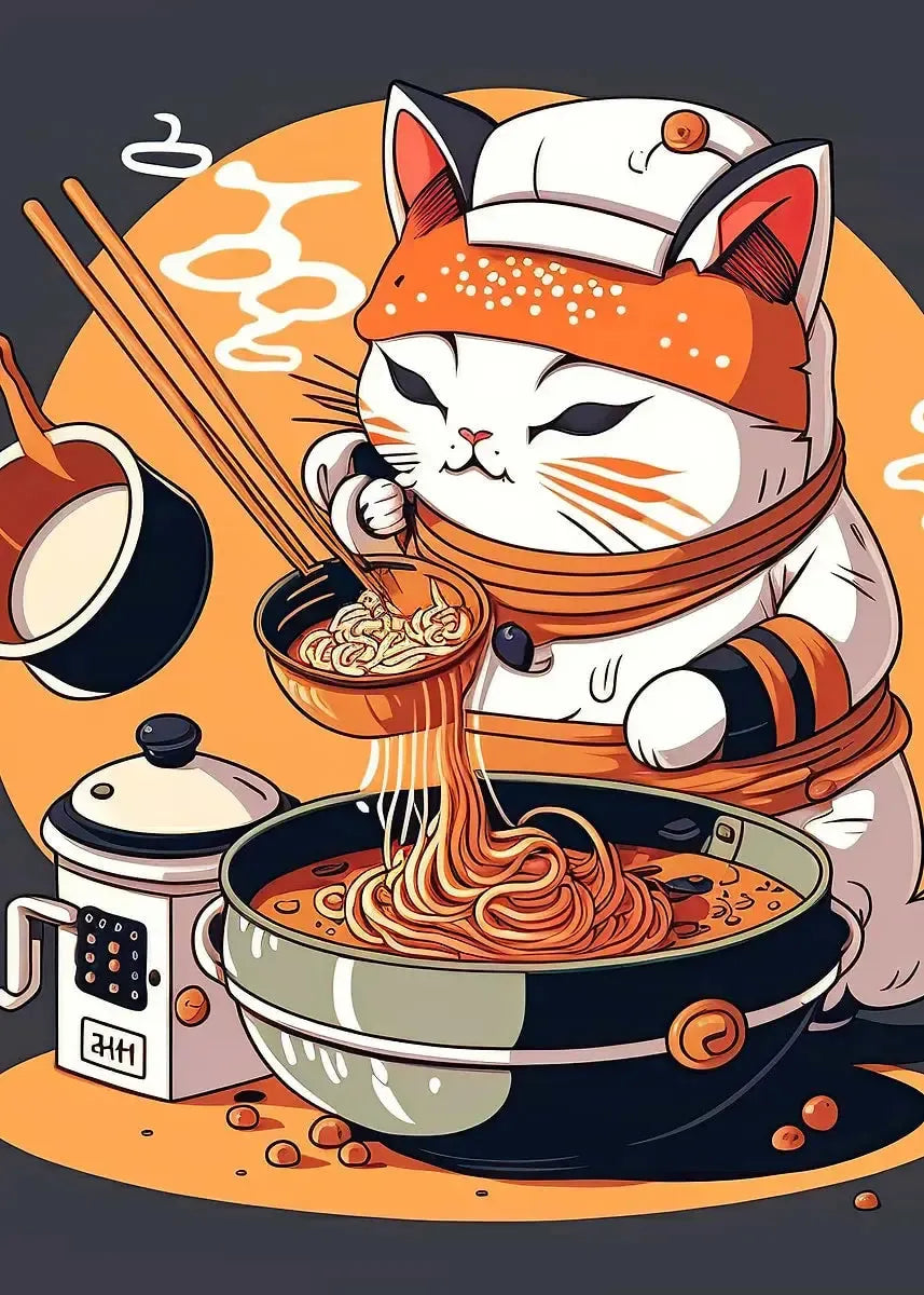 Assorted Japanese Animal & Food Posters