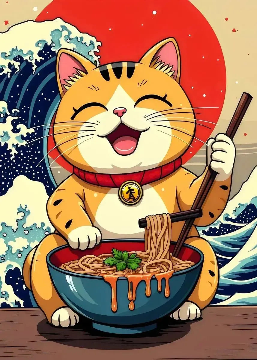 Assorted Japanese Animal & Food Posters