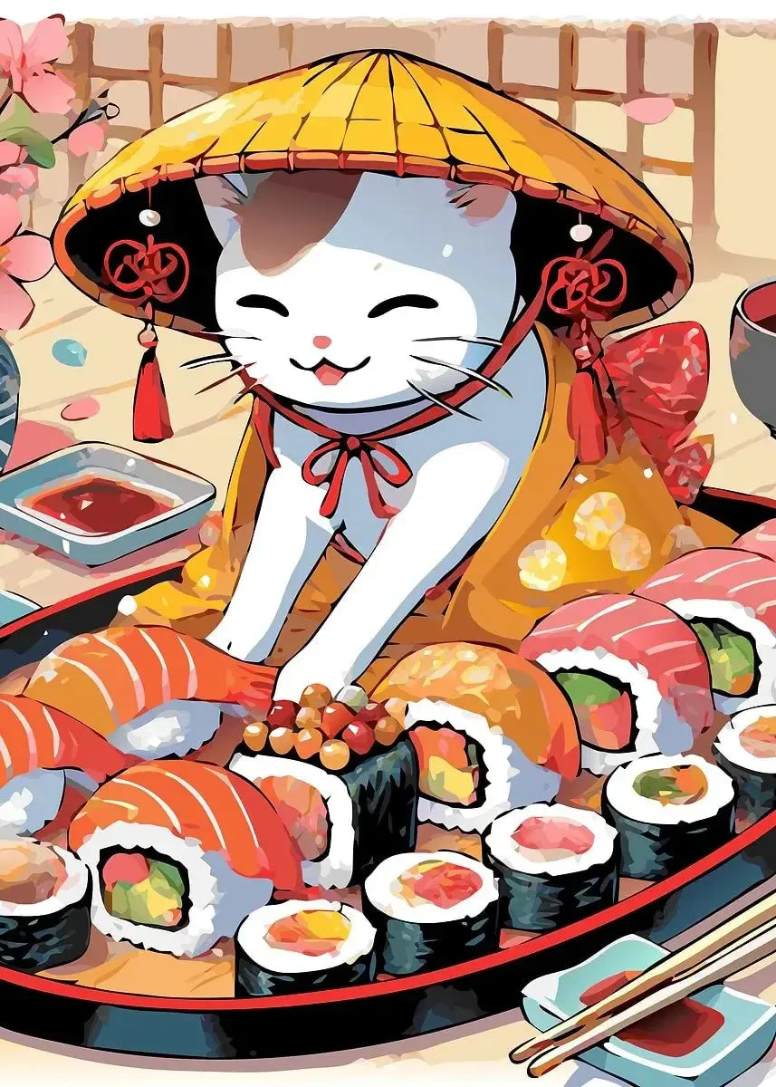 Assorted Japanese Animal & Food Posters
