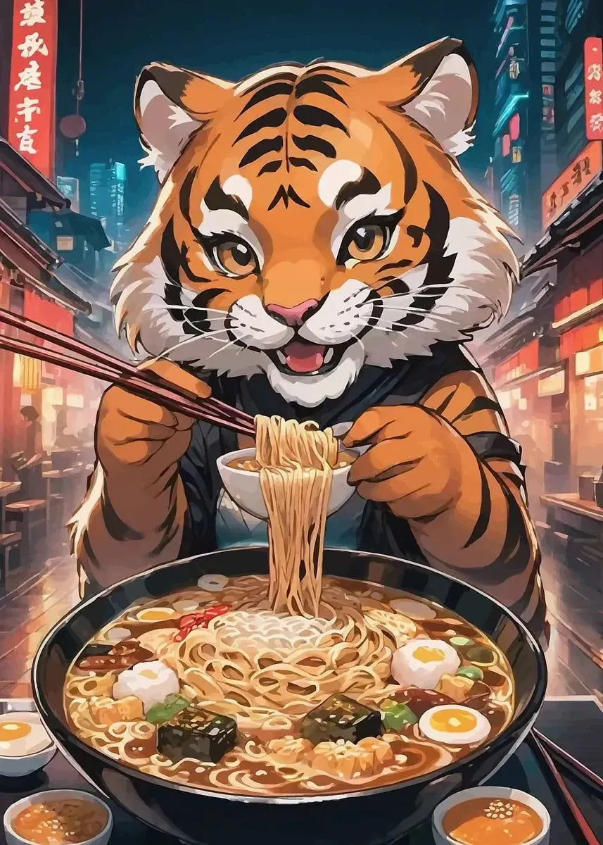 Assorted Japanese Animal & Food Posters