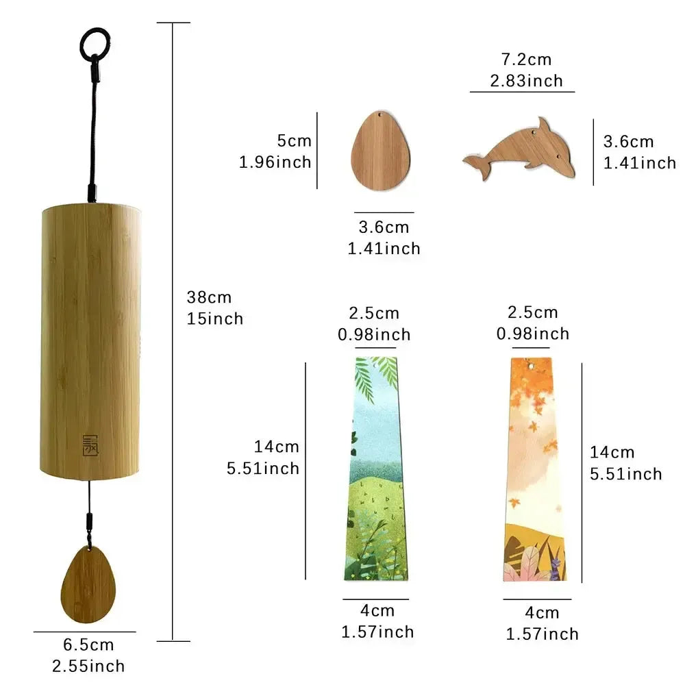 Bamboo Musical Wind Chime
