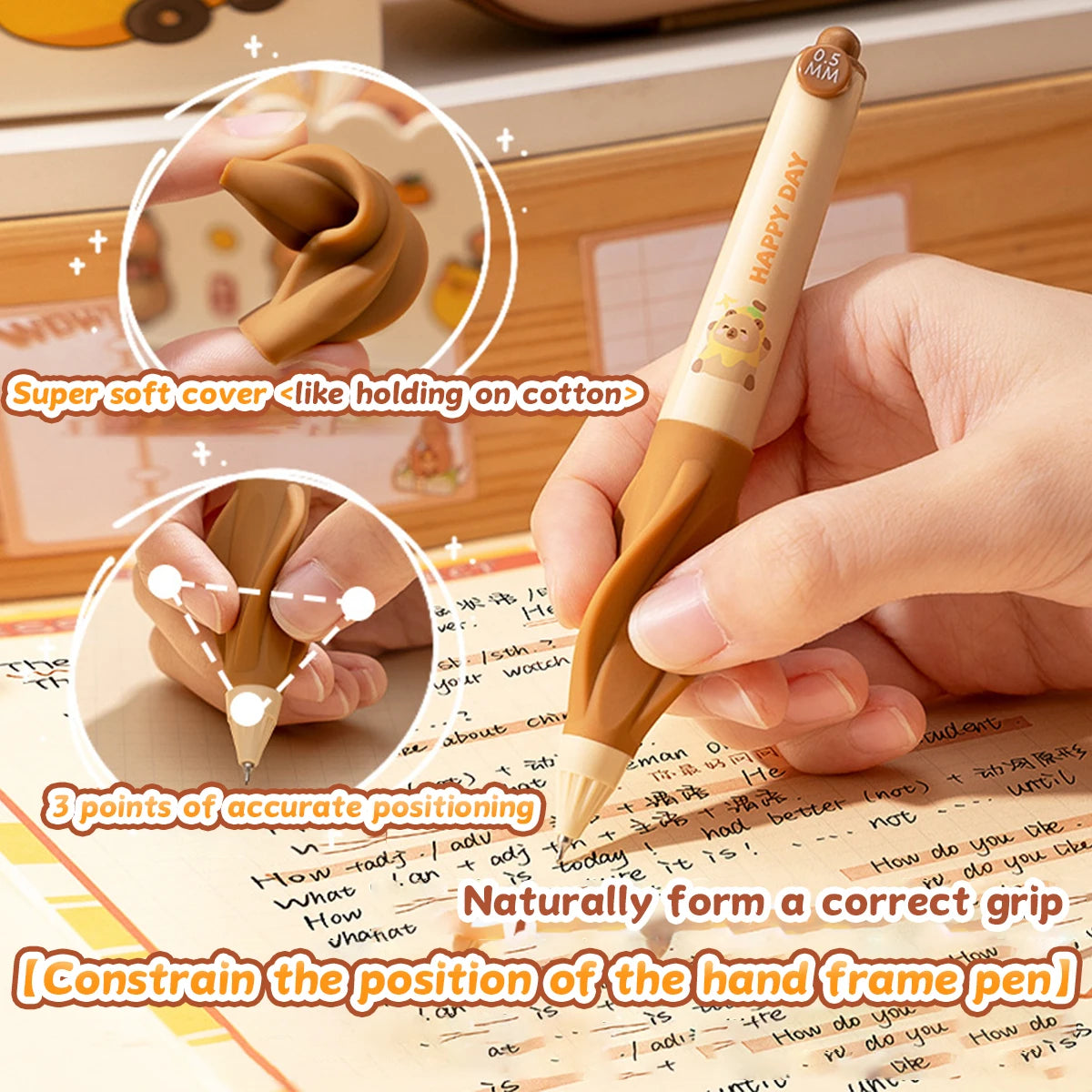 Capybara Click Pens (Set of 3)