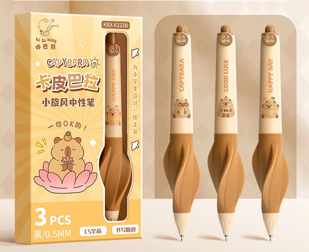 Capybara Click Pens (Set of 3)
