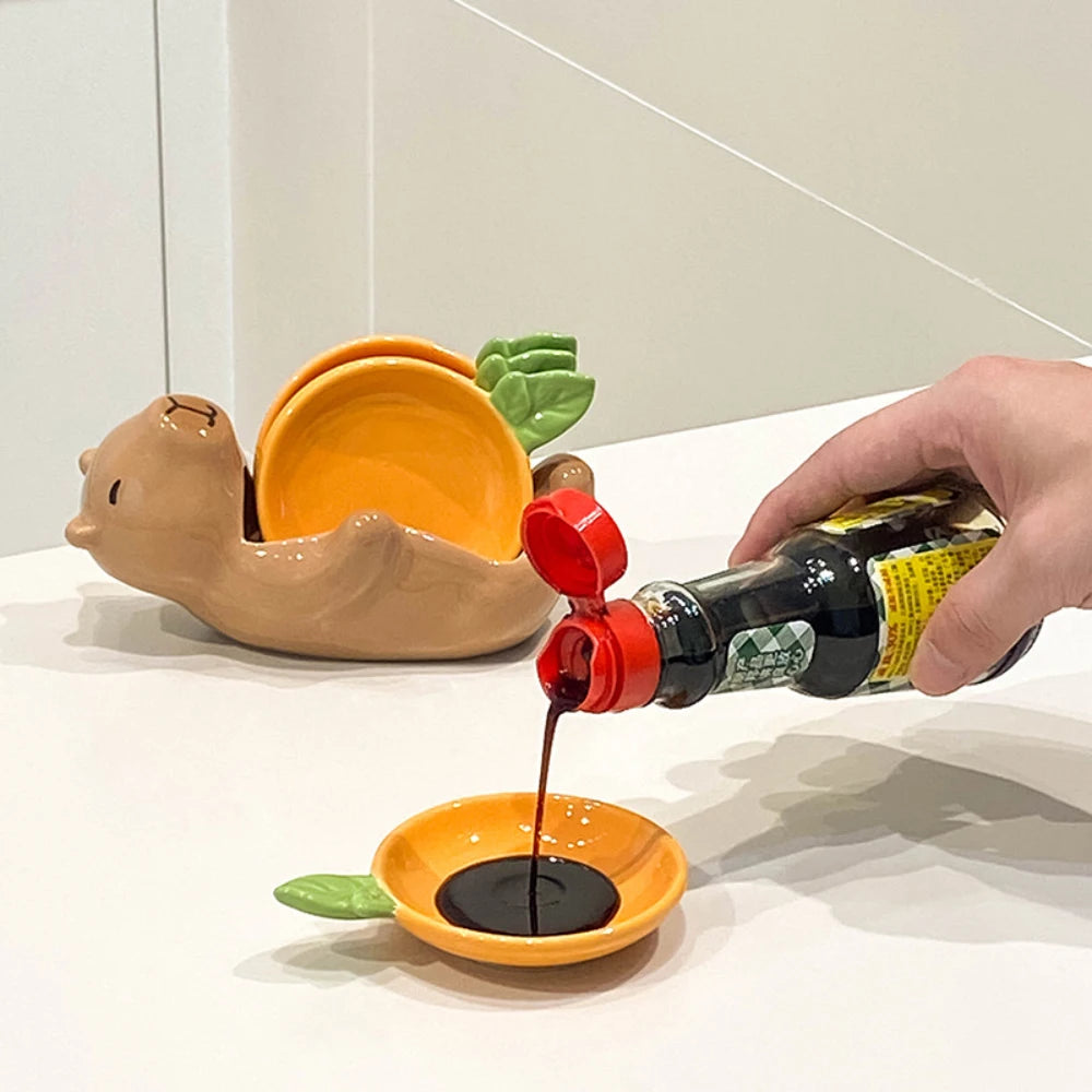 Capybara Dish Holder