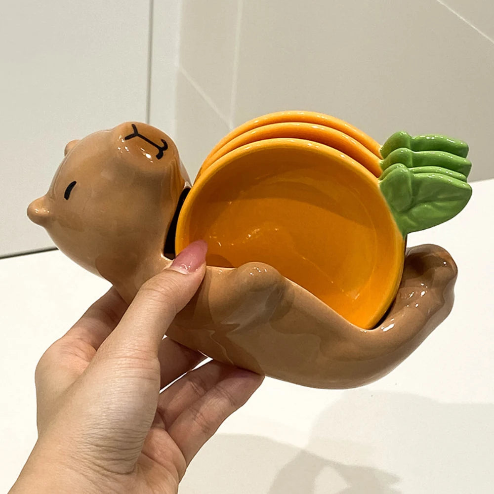 Capybara Dish Holder