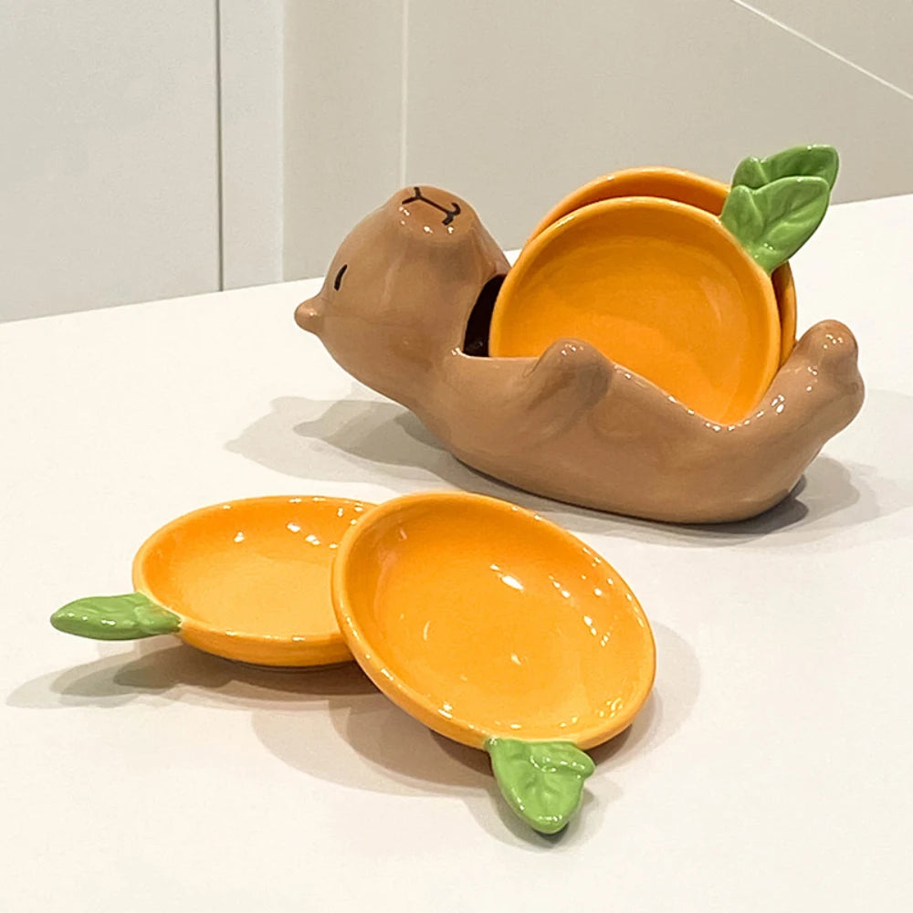 Capybara Dish Holder