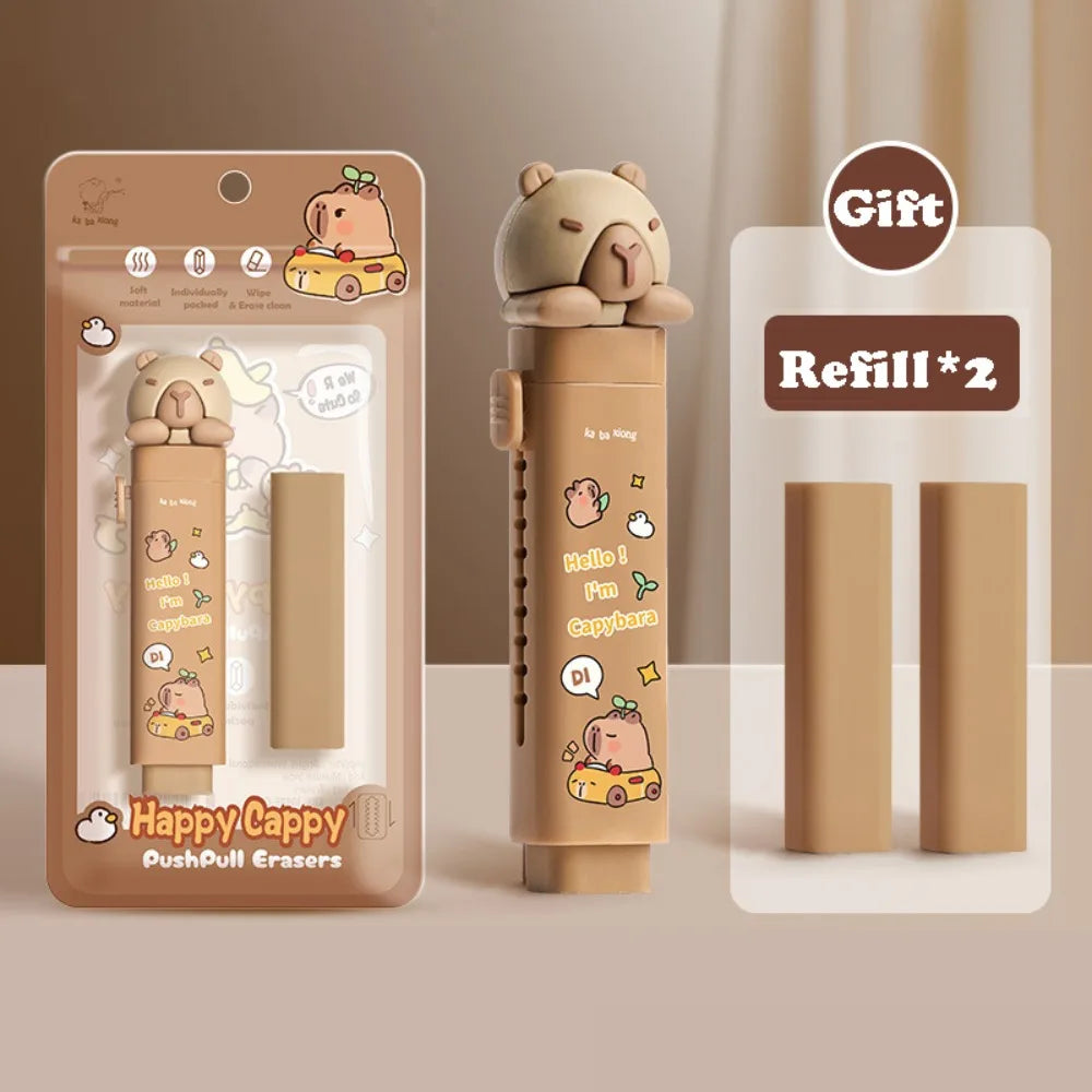 Capybara Push-pull Rubber Eraser