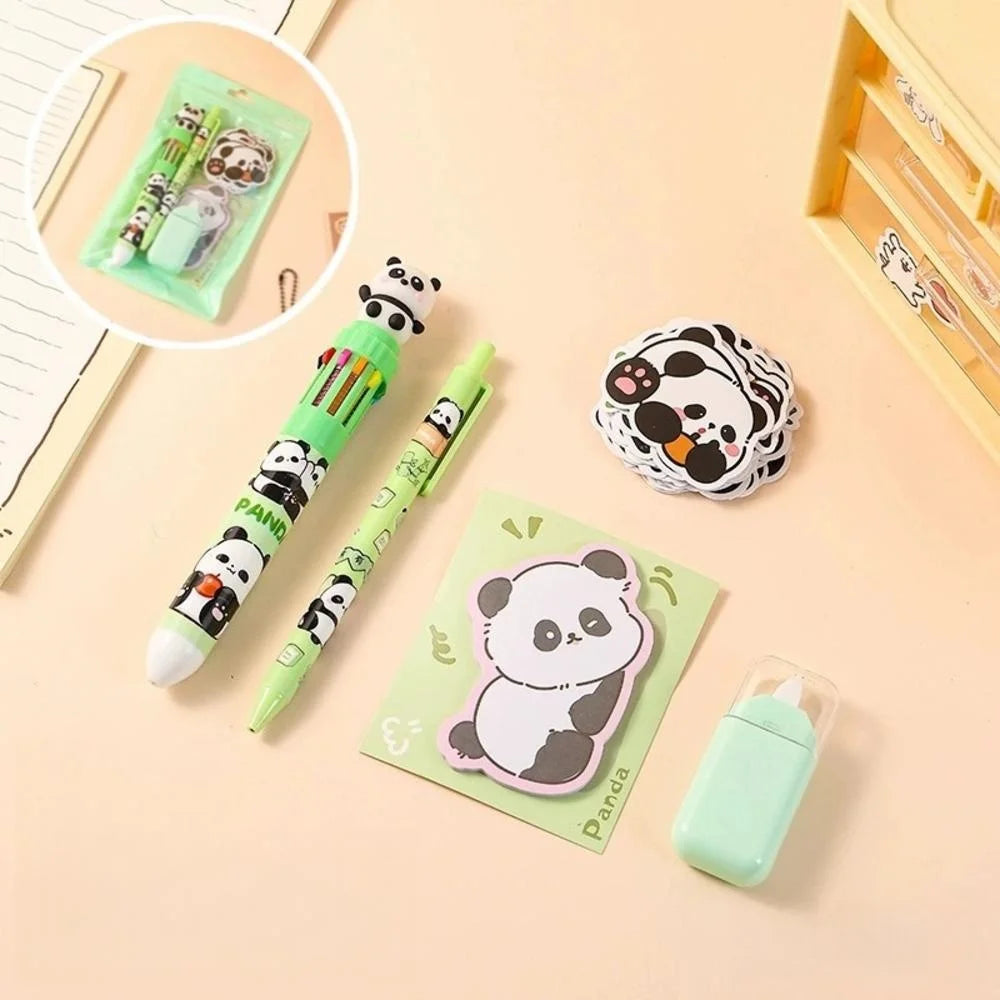 Capybara School Stationery Set with Stickers