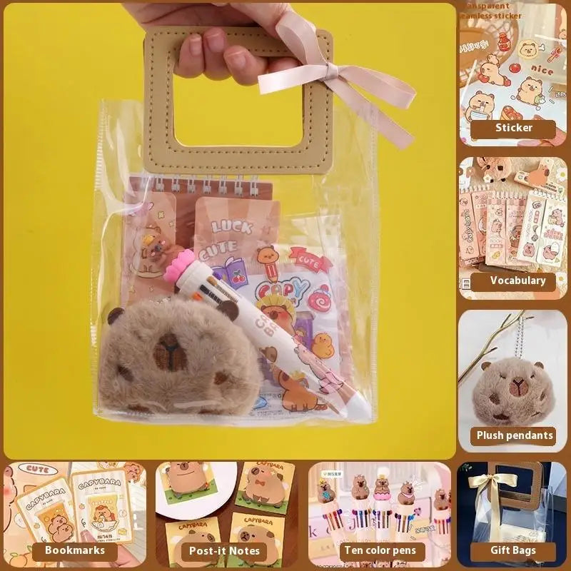 Capybara Stationary Bag Set