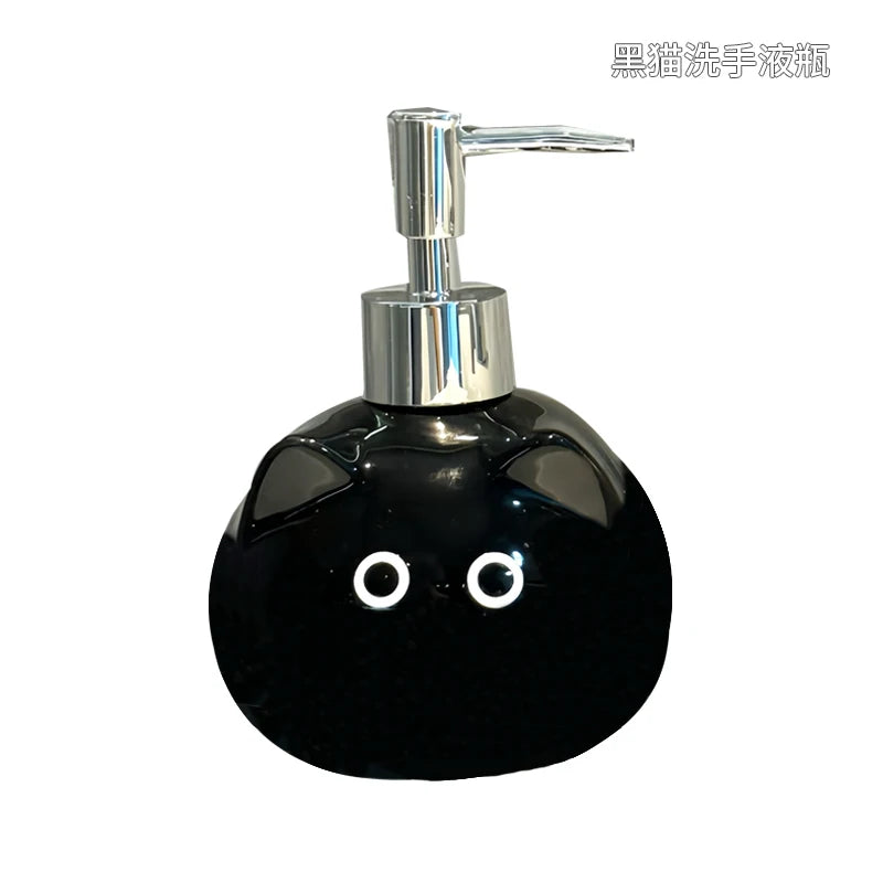 Ceramic Neko Soap Dispenser