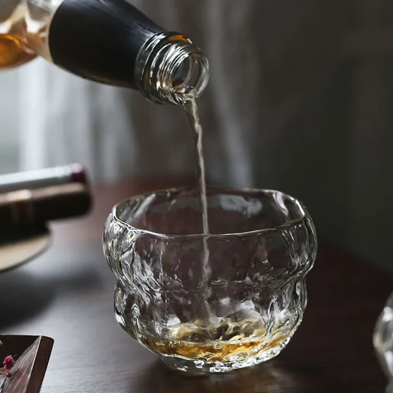 Cosmic Explosion Crystal Whisky Glass