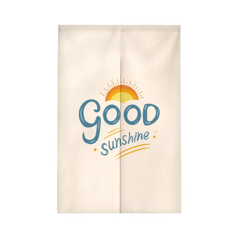 Cute Cat Half Curtain