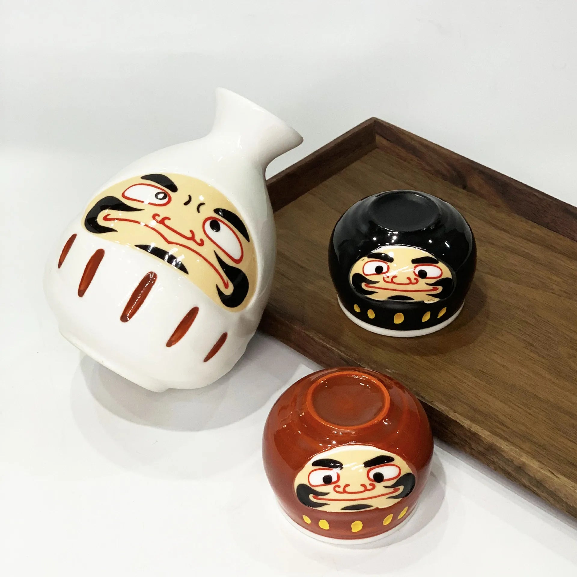 Daruma Sake Cup Set