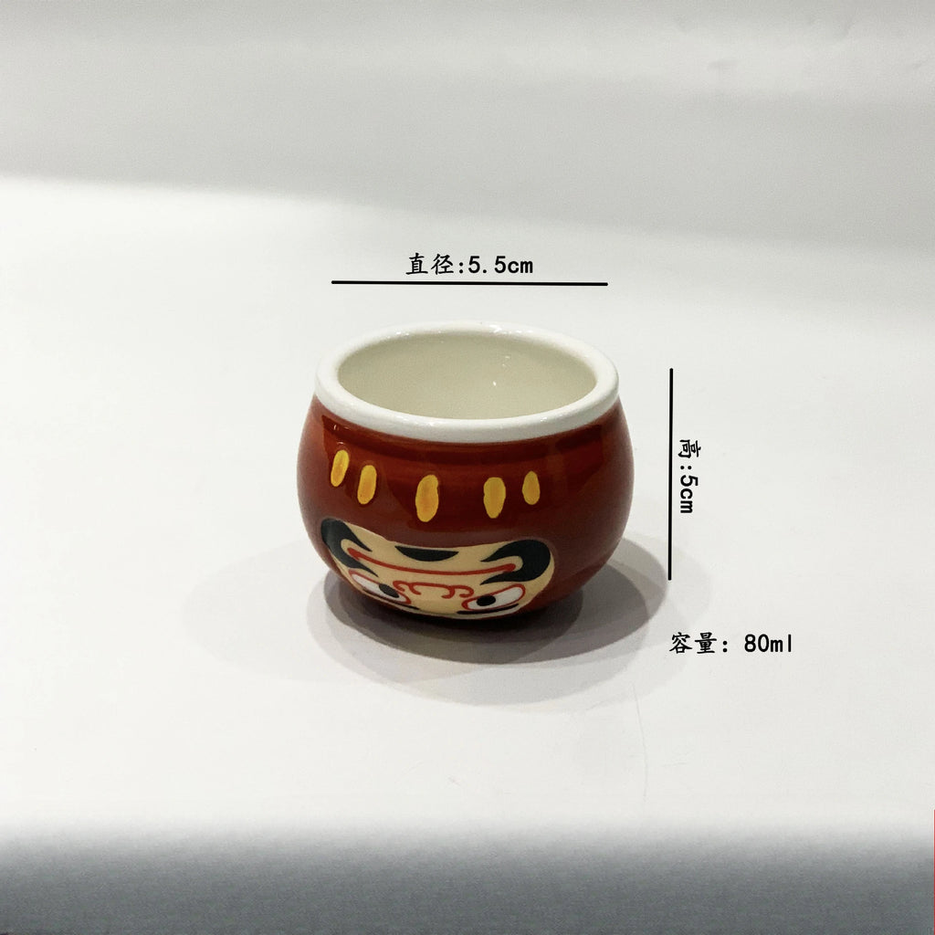 Daruma Sake Cup Set