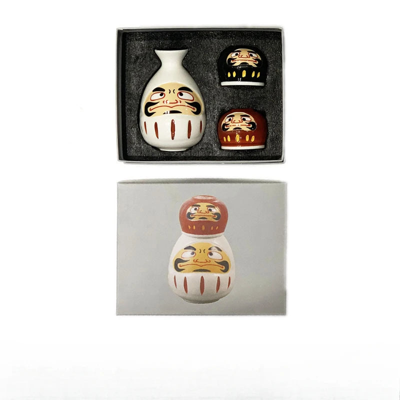 Daruma Sake Cup Set