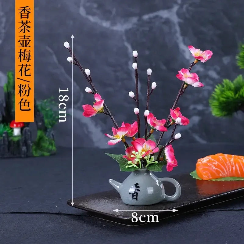 Decorative Sashimi Platter Flower Pot