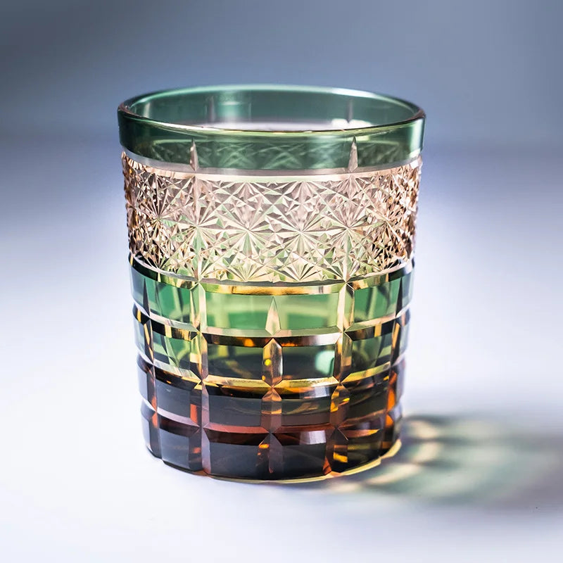 Eddo Kiriko Drinking Glass