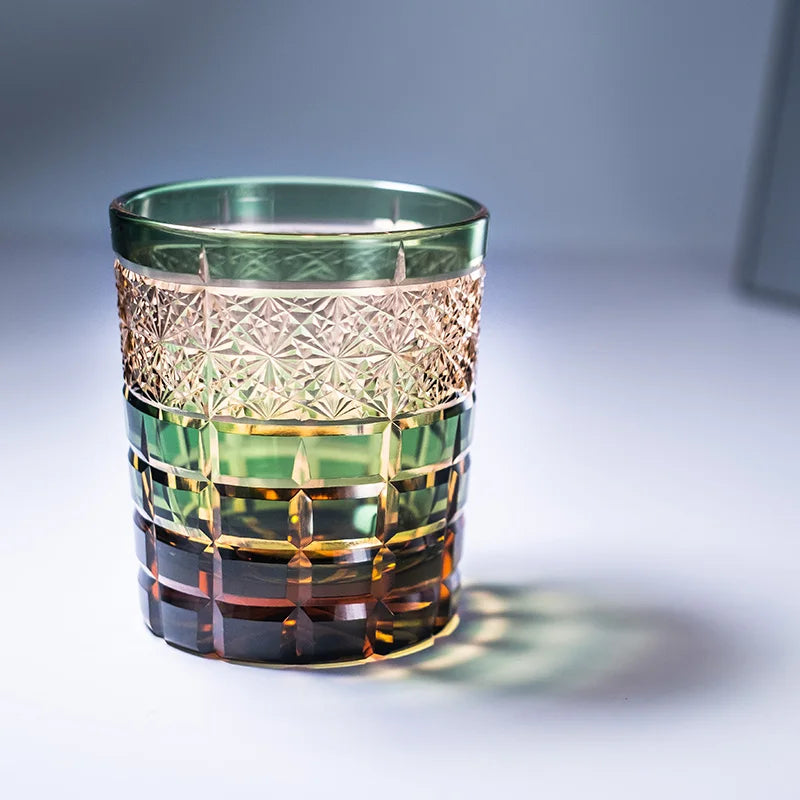 Eddo Kiriko Drinking Glass