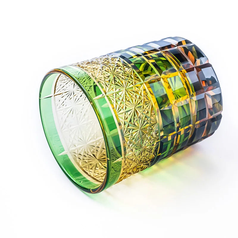 Eddo Kiriko Drinking Glass