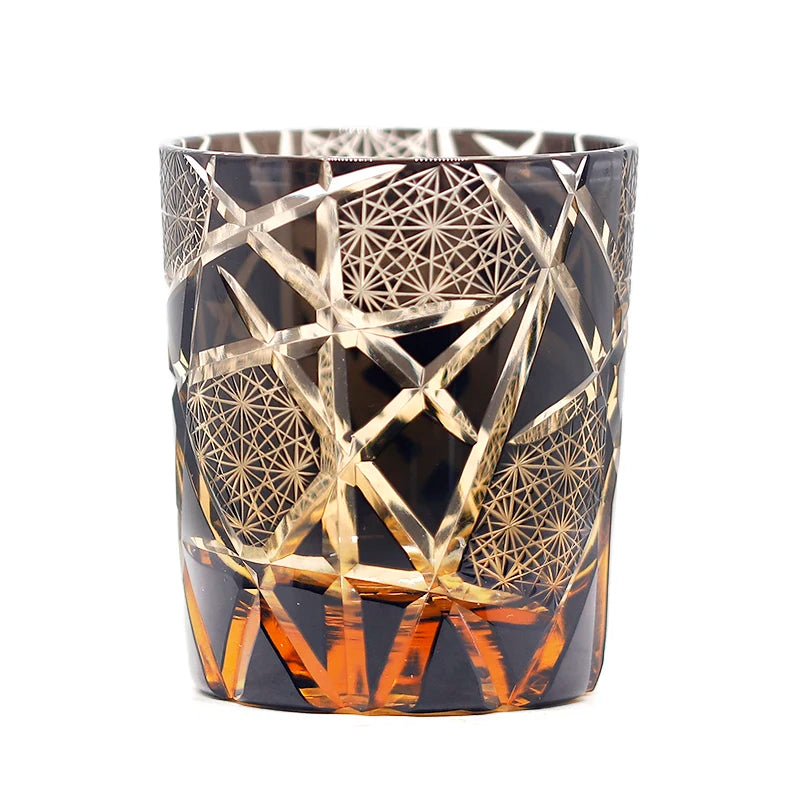 Eddo Kiriko Drinking Glass