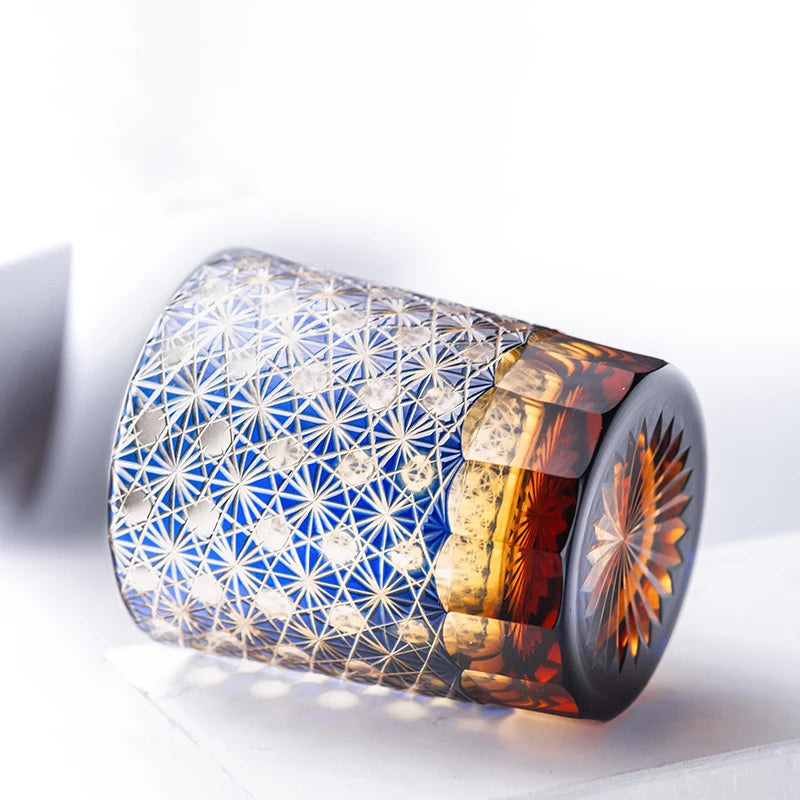 Eddo Kiriko Drinking Glass