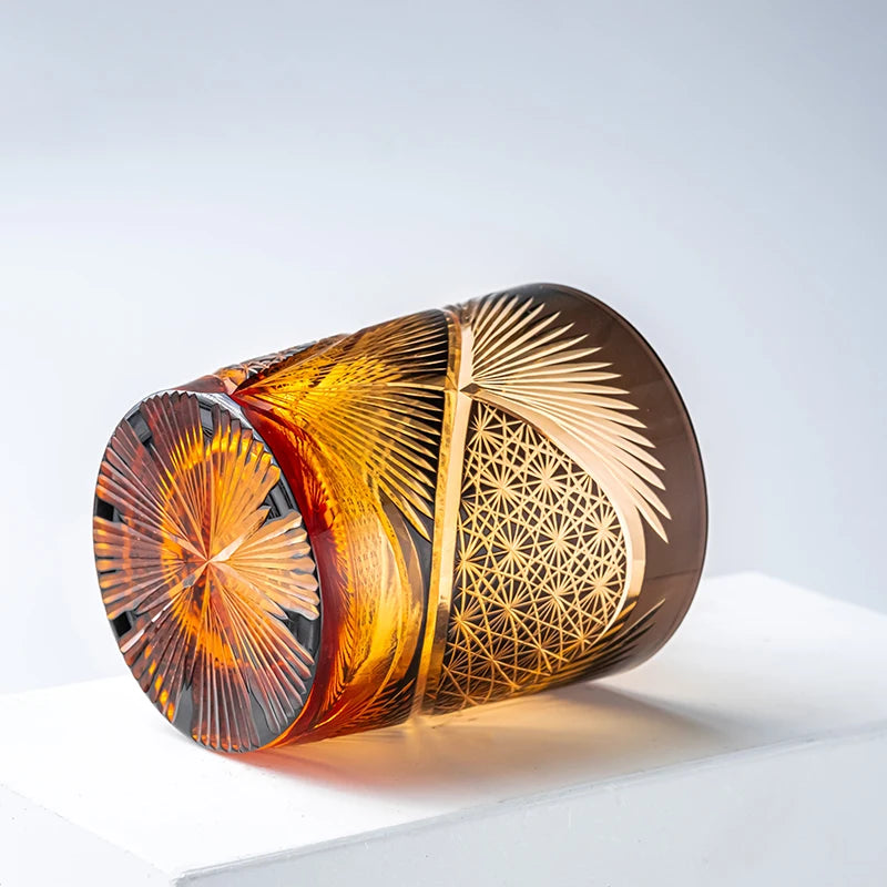 Eddo Kiriko Drinking Glass