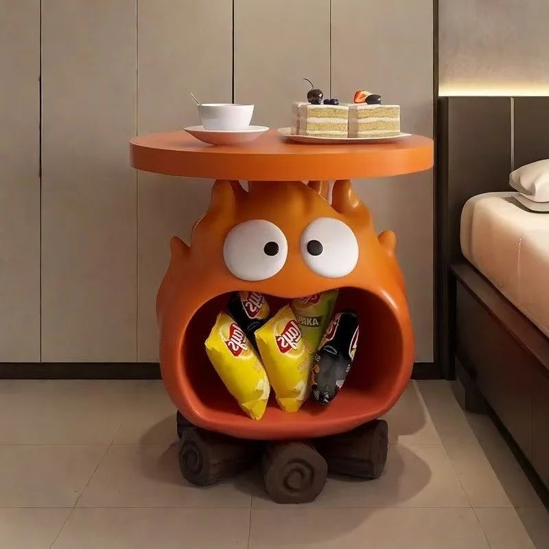 Flame Storage Side Table