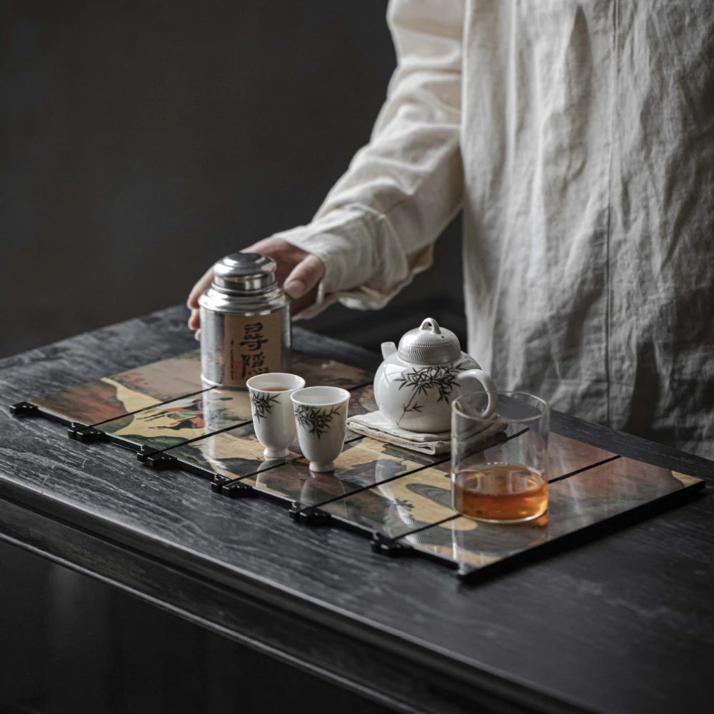 Folding Tea Space Ornamental Gift Box