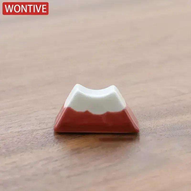 Fuji Mountain Ceramic Chopsticks Rack