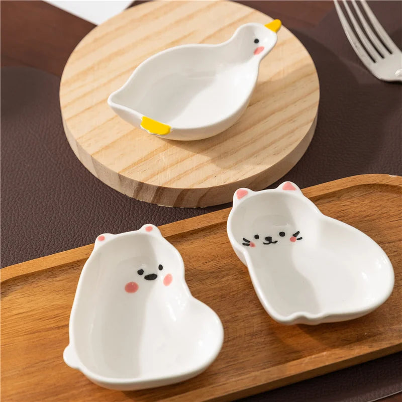 Japanese Animal Ceramic Dishes