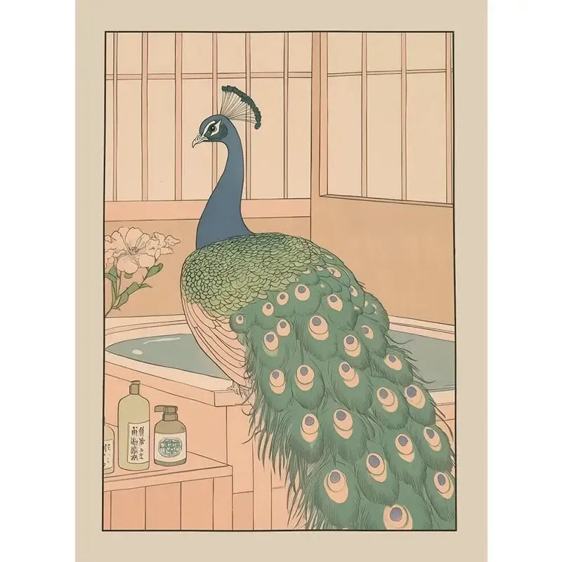 Japanese Bathroom Posters