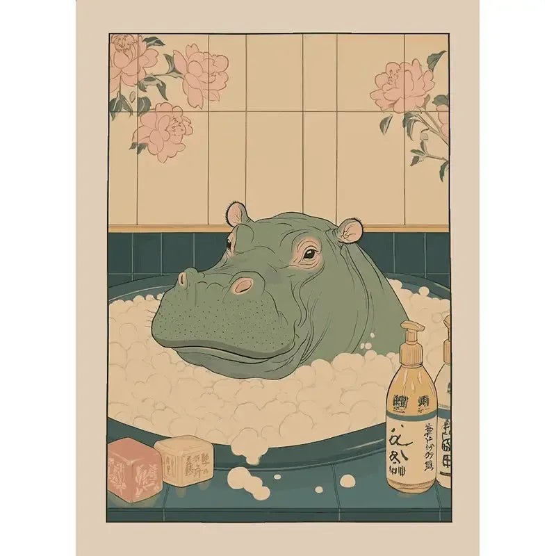 Japanese Bathroom Posters