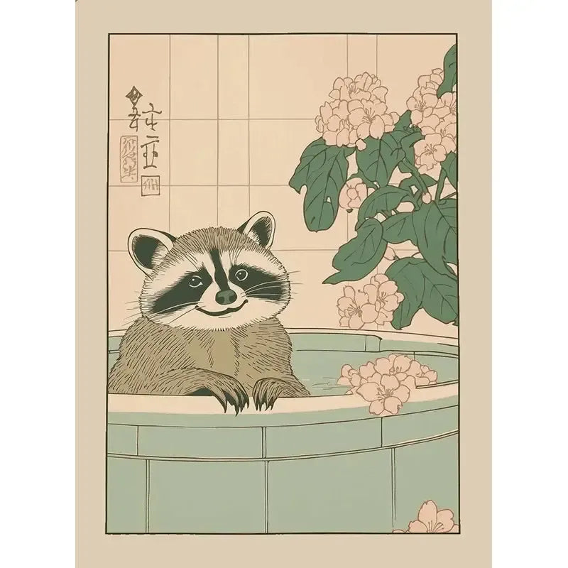 Japanese Bathroom Posters