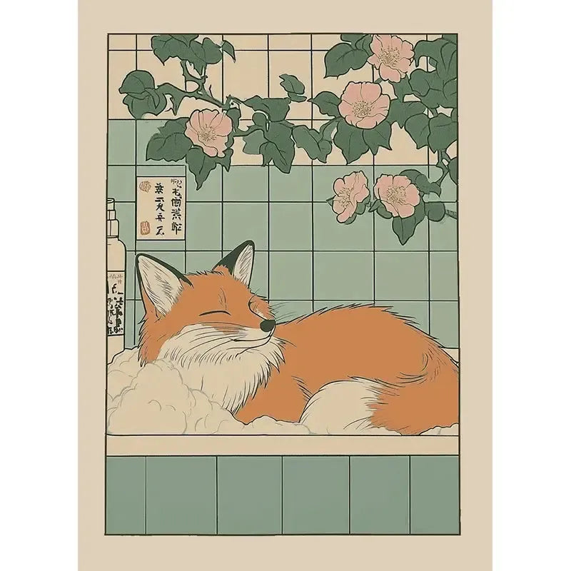 Japanese Bathroom Posters