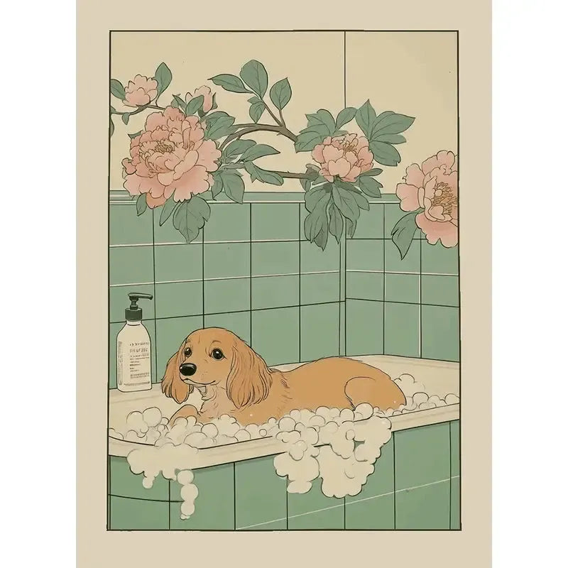 Japanese Bathroom Posters