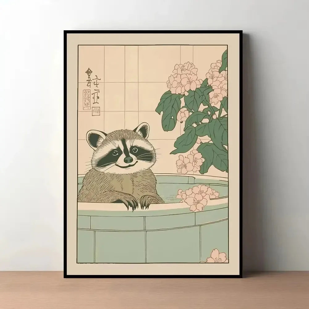 Japanese Bathroom Posters