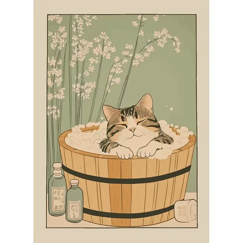 Japanese Bathroom Posters