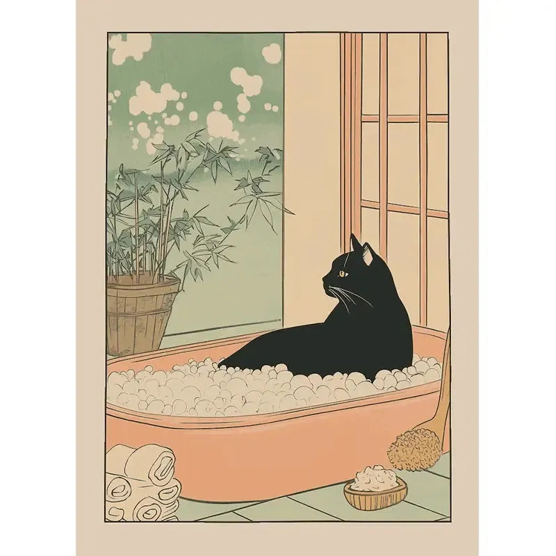 Japanese Bathroom Posters