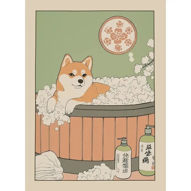 Japanese Bathroom Posters