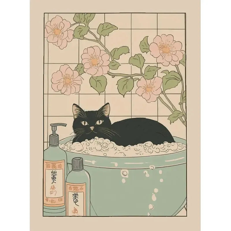 Japanese Bathroom Posters