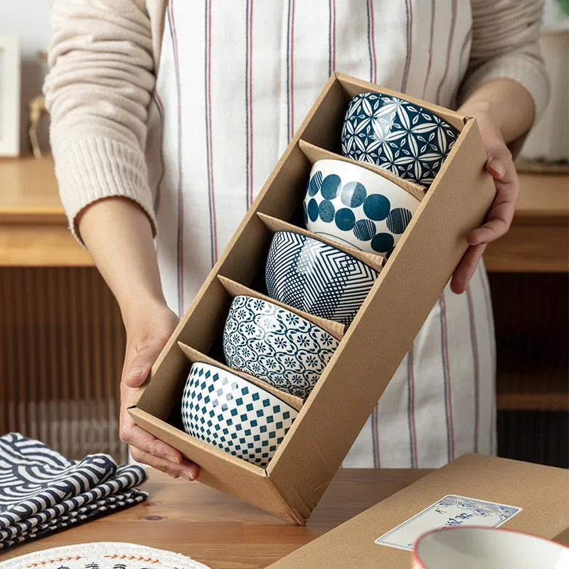Japanese Ceramic Bowl Set