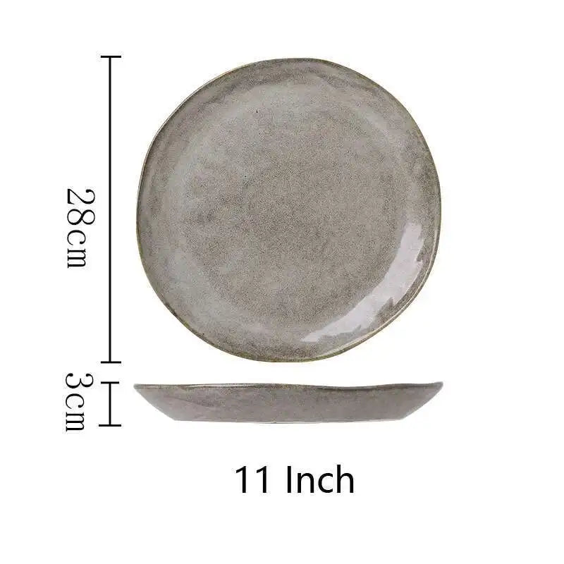 Japanese Ceramic Dinner Plate