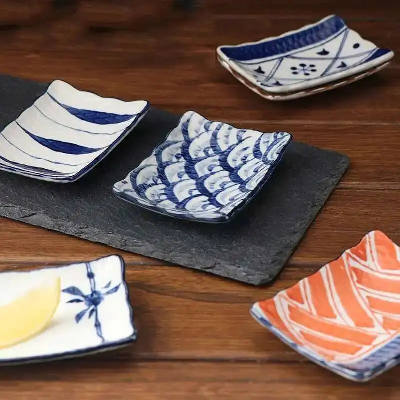 Japanese Ceramic Rectangular Tray