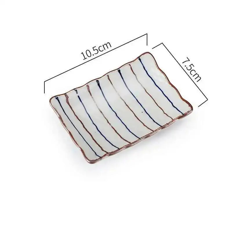 Japanese Ceramic Rectangular Tray