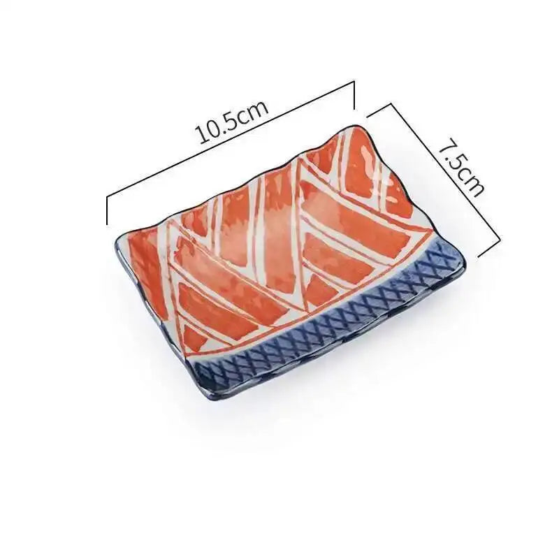 Japanese Ceramic Rectangular Tray