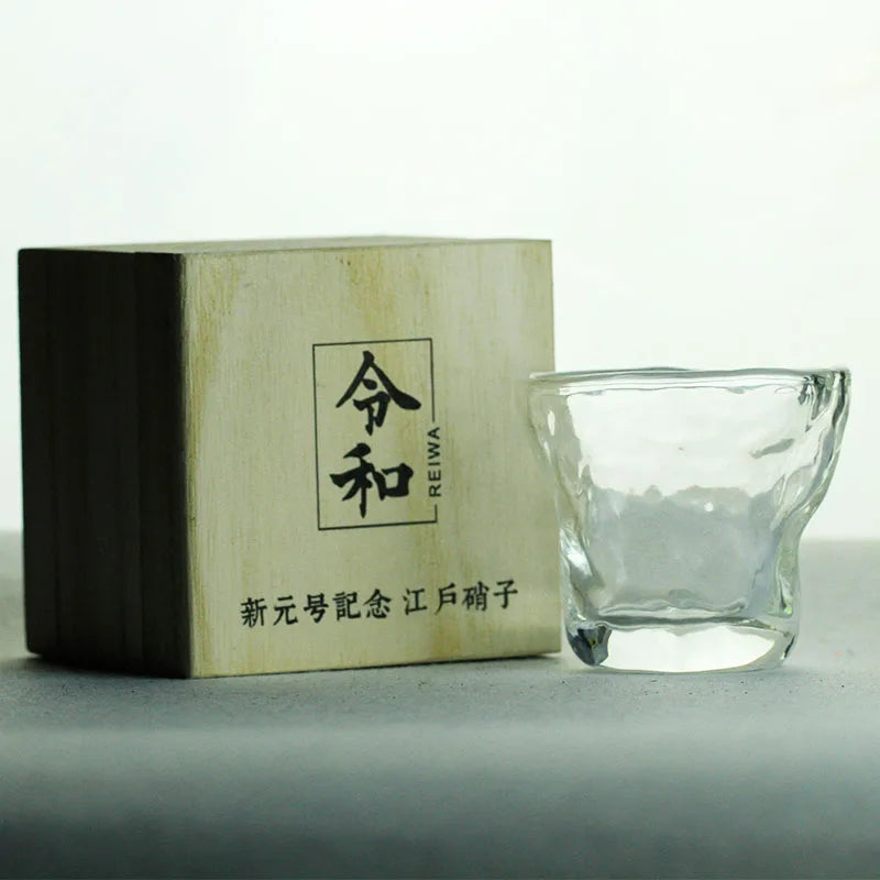 Japanese Edo Glass Whisky Glass (Gift Box)