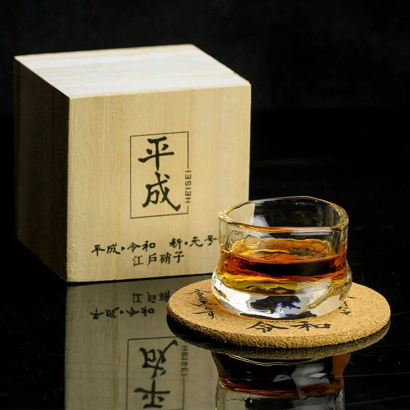 Japanese Edo Glass Whisky Glass (Gift Box)