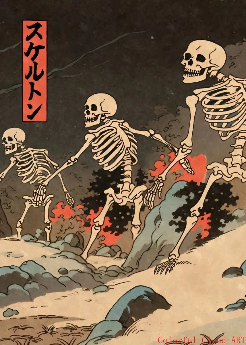 Japanese Halloween Posters
